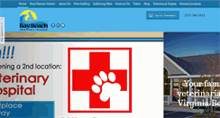 Desktop Screenshot of baybeachvets.com